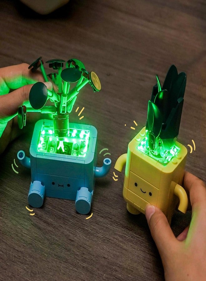 إضاءة بريك بلينغ متوافقة مع ليغو هابي بلانتس، إضاءة LED متوافقة مع ليغو 10349، أضئ مجموعتك النباتية (لا تأتي مع نموذج النباتات) - Image 2